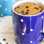 Receita de cookie de caneca de micro-ondas