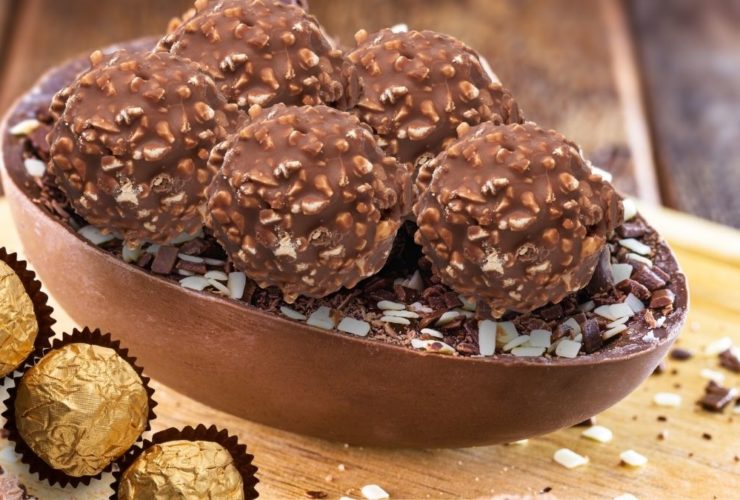 Ovo de colher Ferrero Rocher