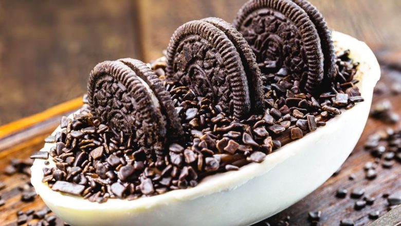 Receita de recheio de Oreo de Ovo de Páscoa