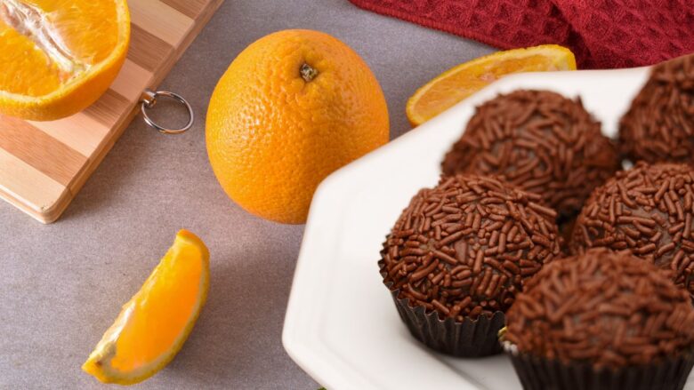 Receita de brigadeiro de chocolate com laranja