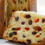 Panetone de frutas cristalizadas caseiro