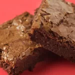 Dois brownies de ovomaltine