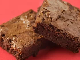 Dois brownies de ovomaltine