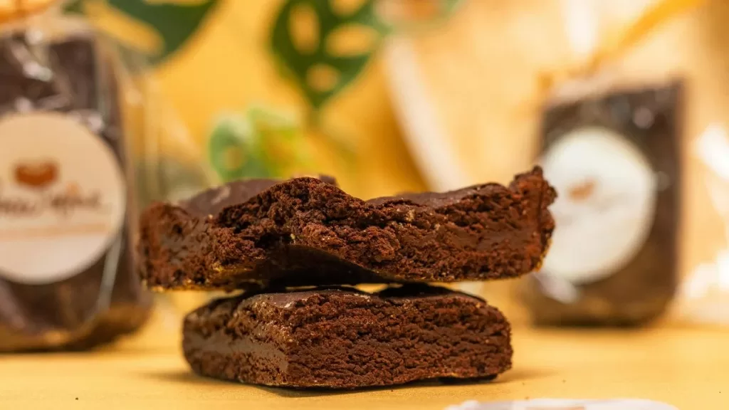 Brownies de chocolate para vender